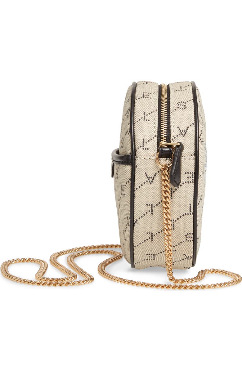 Stella McCartney Mini Monogram Circle Crossbody Bag, Alternate, color,