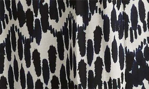 Universal Standard Paint Print Cover-up Duster In Blue