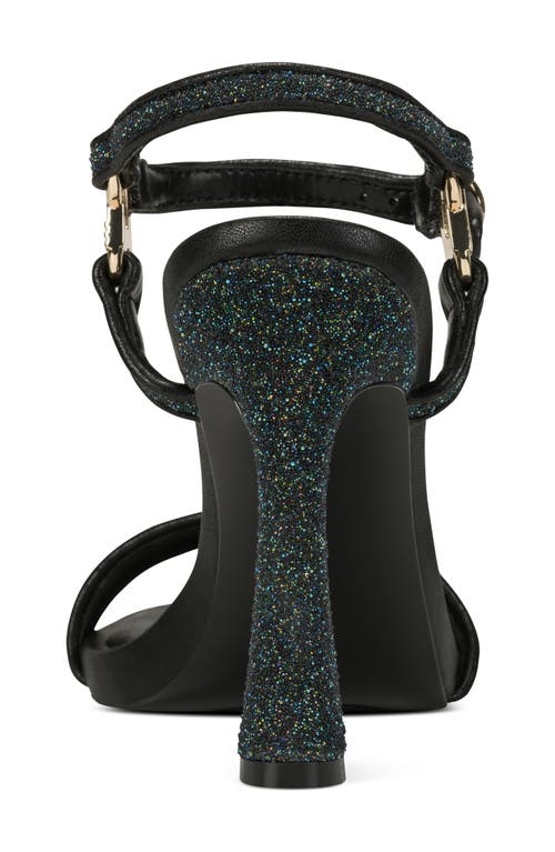 Karl Lagerfeld Paris Cybil Ankle Strap Sandal In Animal Print
