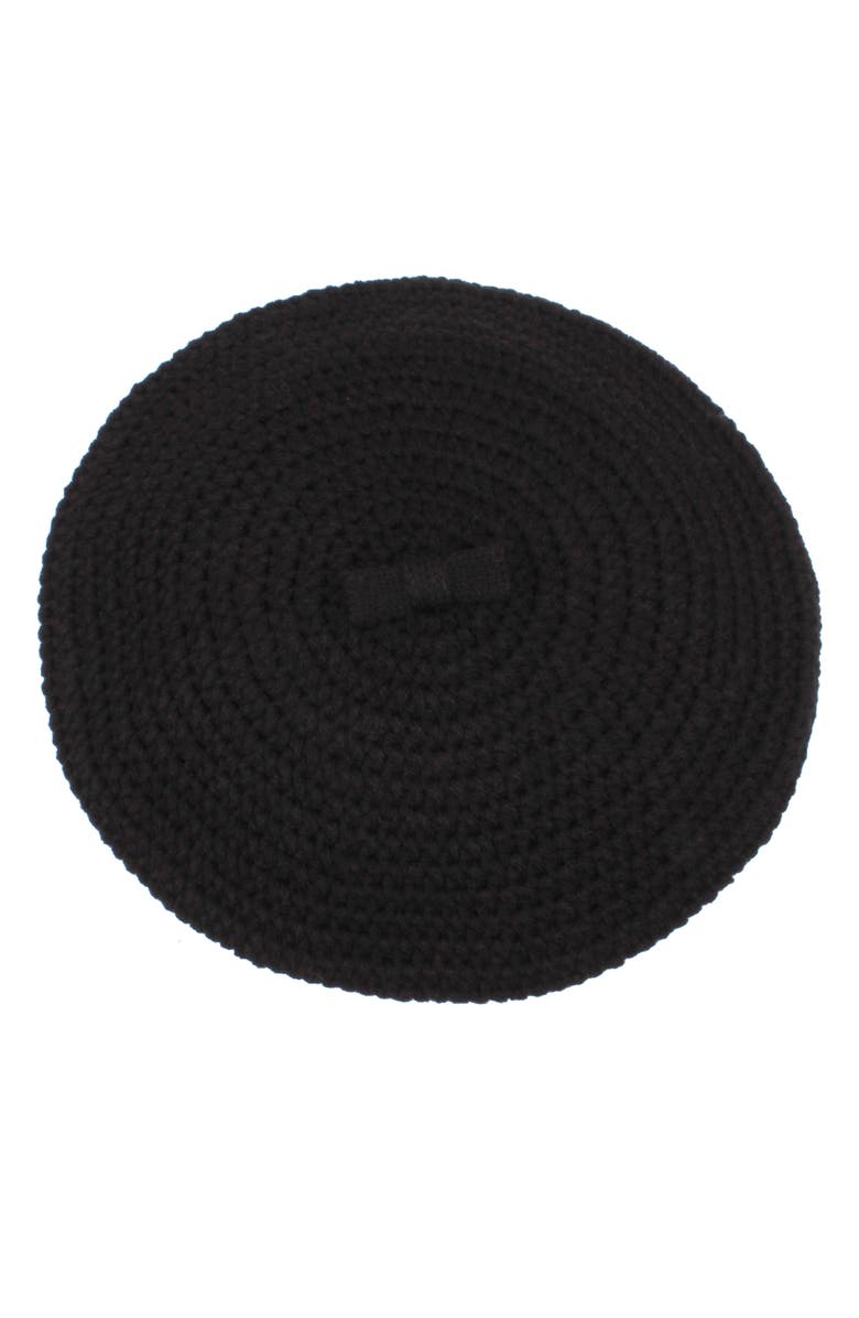 Kate Spade New York crocheted beret, Alternate, color, 