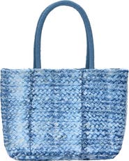 Antik Kraft Ombré Woven Tote Bag