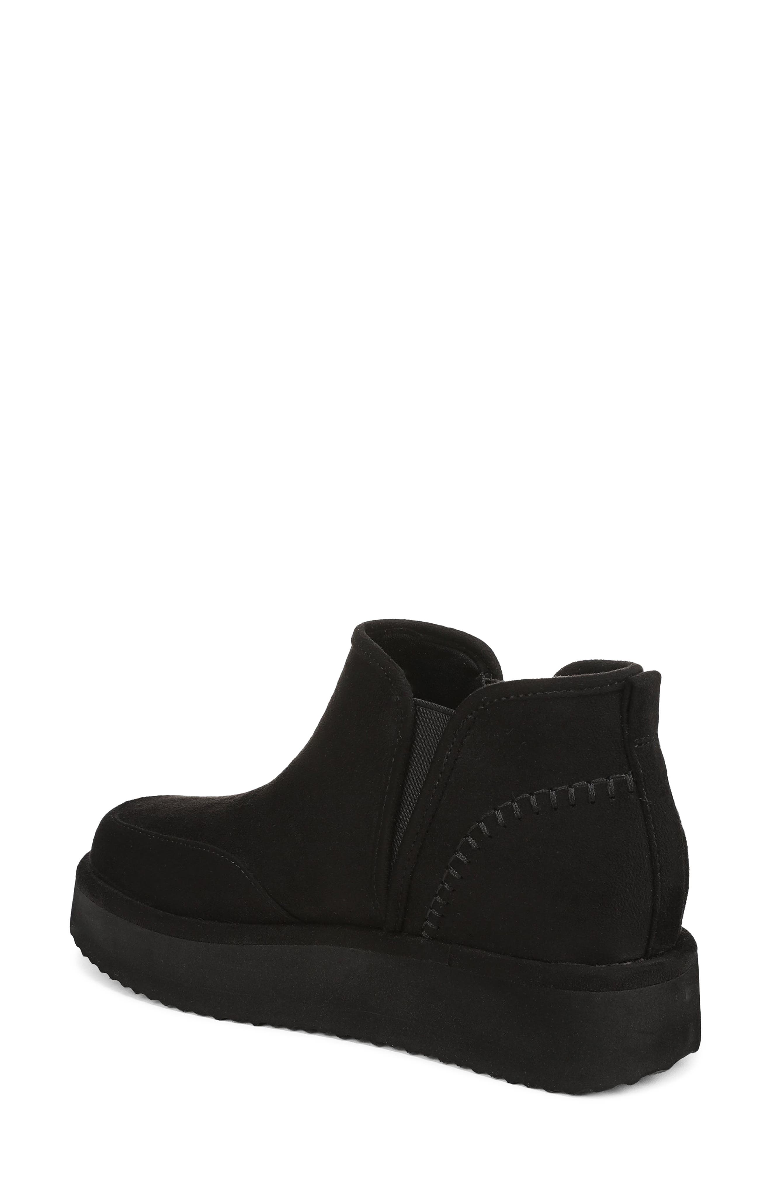 Chill Out Bootie, Alternate, color, BLACK MICROSUEDE
