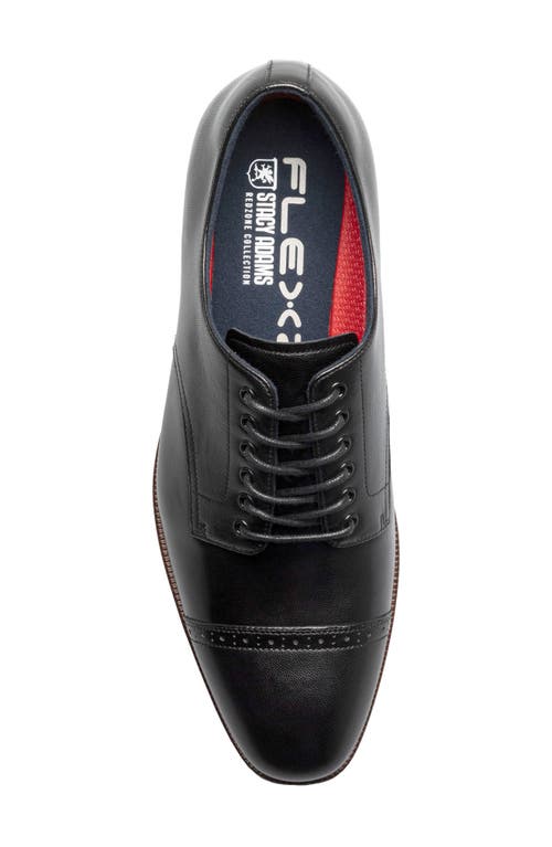 Stacy Adams William Cap Toe Oxford In Black