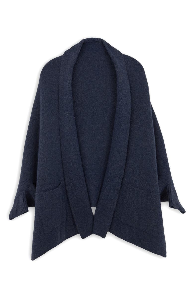 SAACHI Shawl Collar Cardigan, Alternate, color, Denim