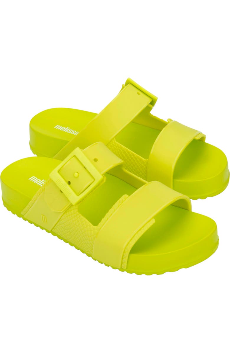 Melissa Cozy Connection Slide Sandal, Main, color, Green