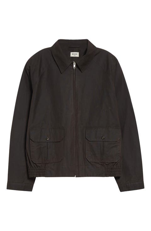 Waxed Cotton Coach's Jacket