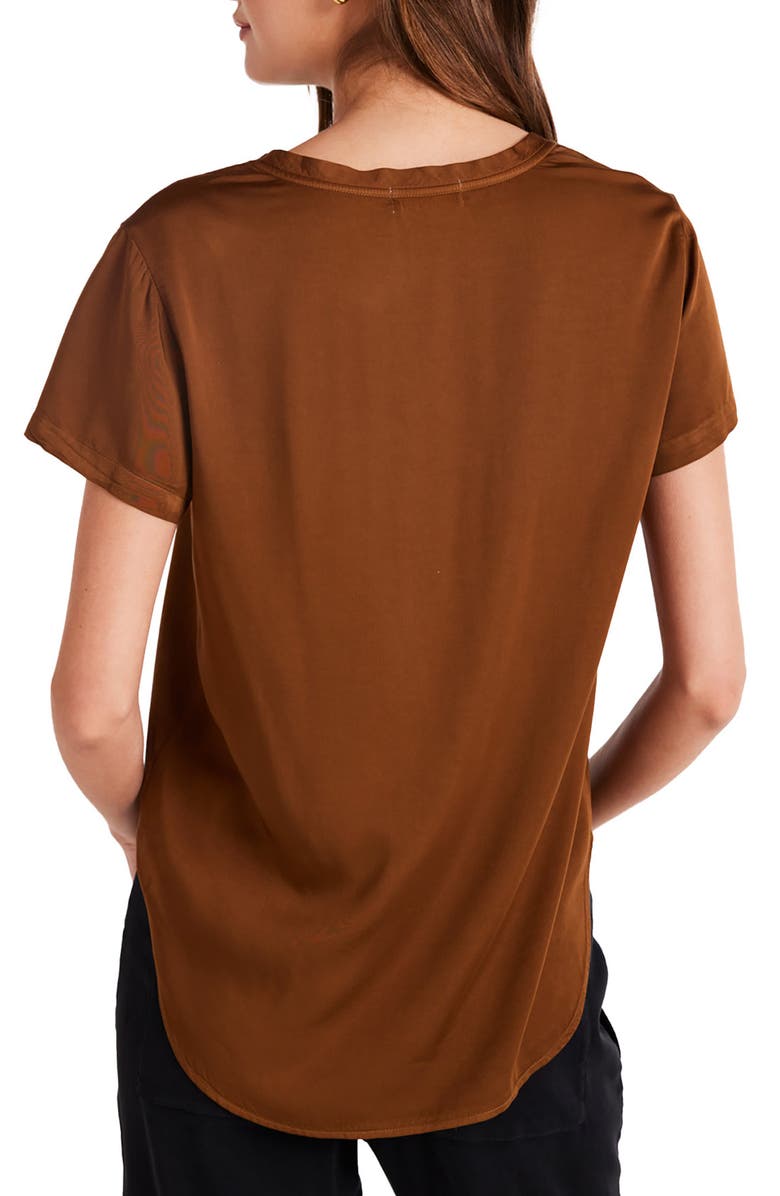 Bella Dahl V-Neck T-Shirt, Alternate, color, 