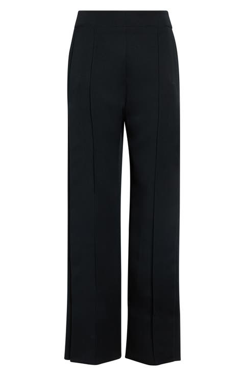Snap Vent Twill Flare Pants