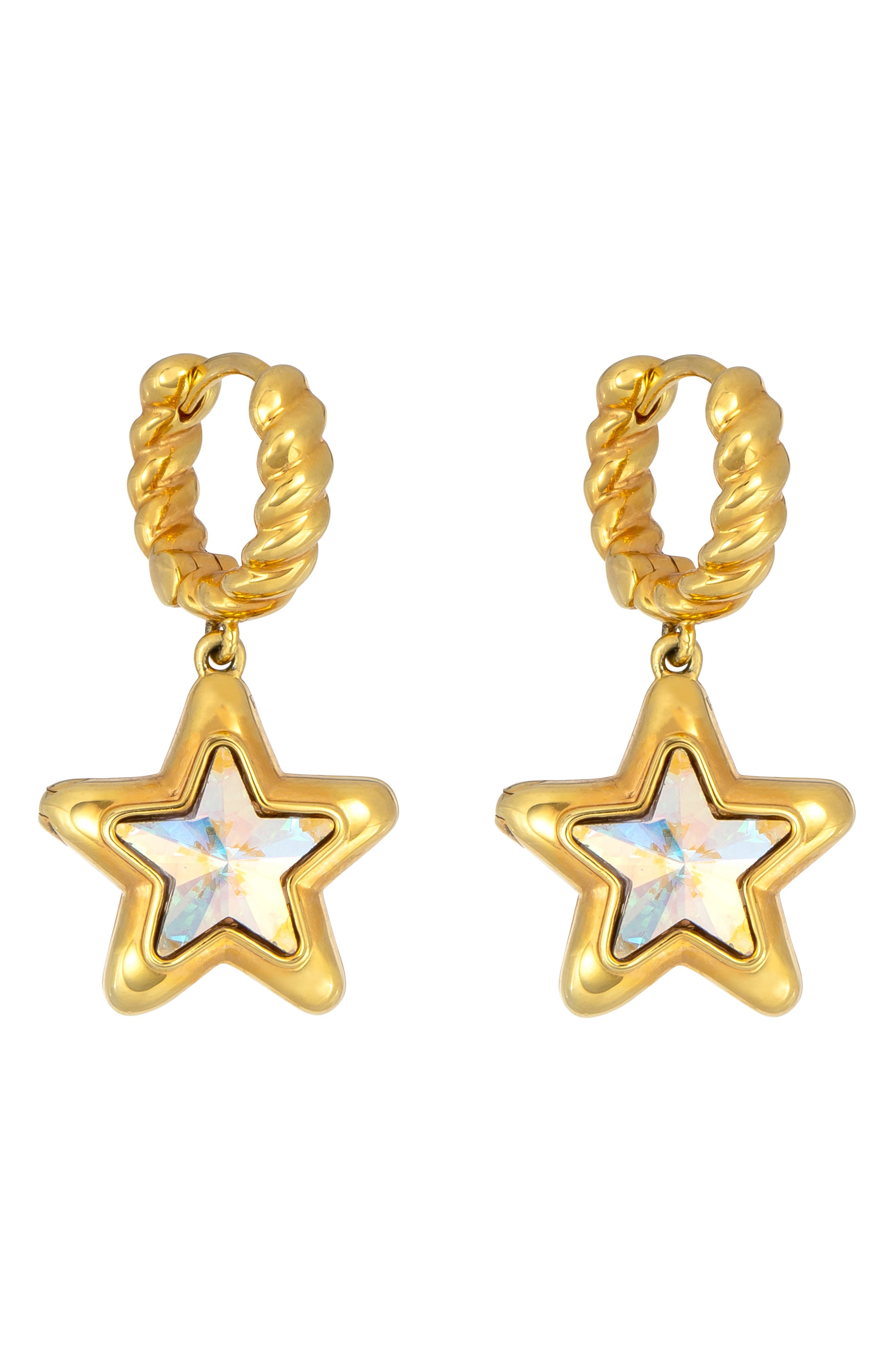 selected GOLD/ STAR SHAPED CRYSTAL