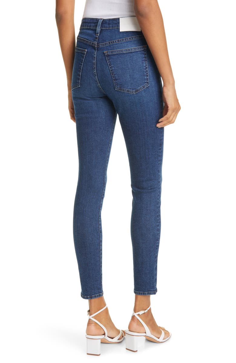 Jonathan Simkhai Standard Rhys Ankle Skinny Jeans, Alternate, color, 