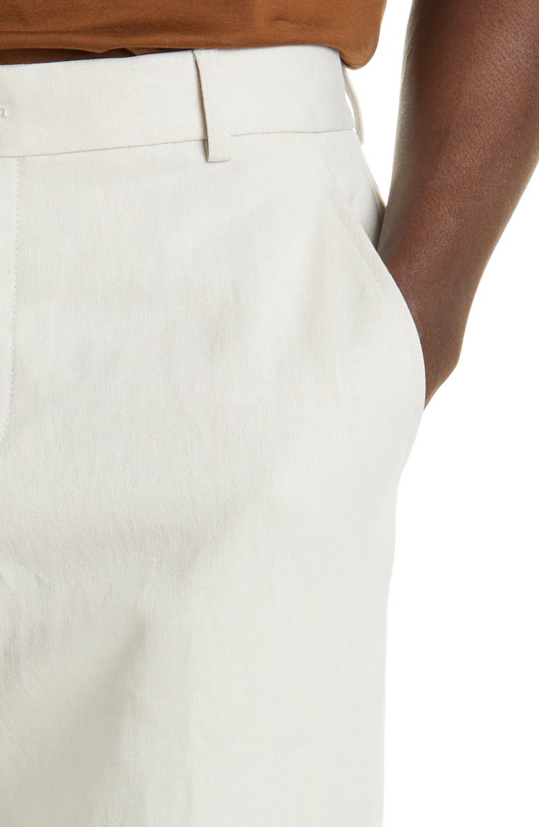 Loro Piana Men's Twisted Lotus Flower Chinos, Alternate, color,