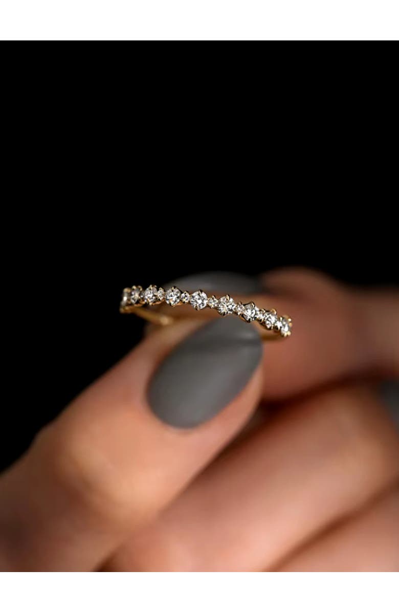 Hollywood Sensation Serene Delicate Ring with AAAAA Cubic Zirconia, Alternate, color, 