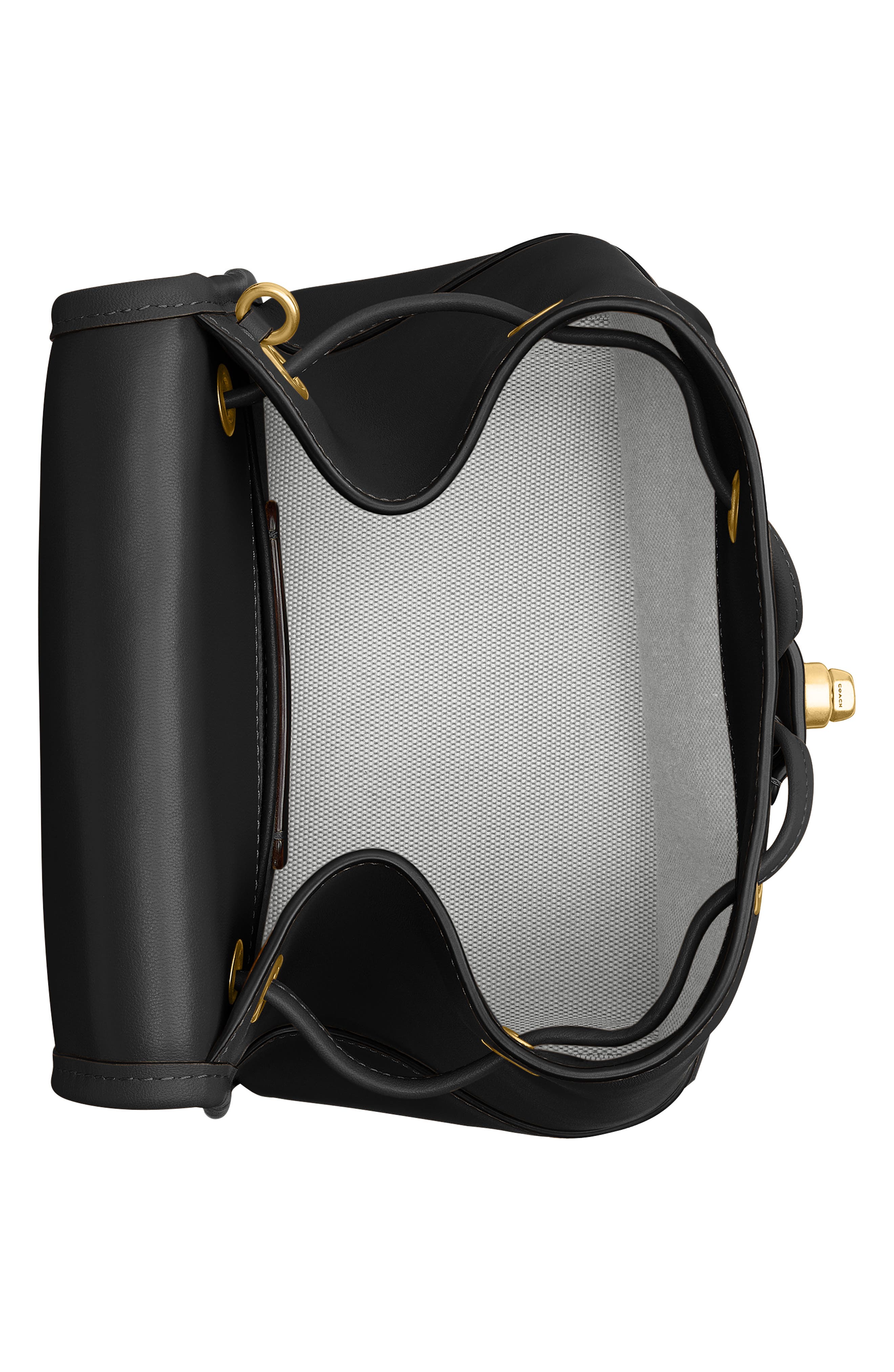 COACH Turnlock Glovetanne Leather Backpack, Alternate, color, 