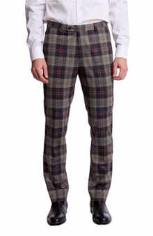 Downing Slim Fit Plaid Pants