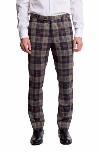 Downing Slim Fit Plaid Pants
