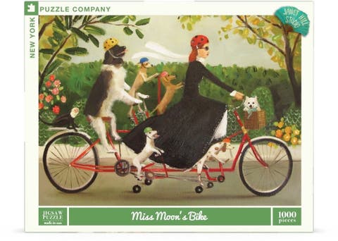Miss Moon's Bike 1000 Piece Puzzle