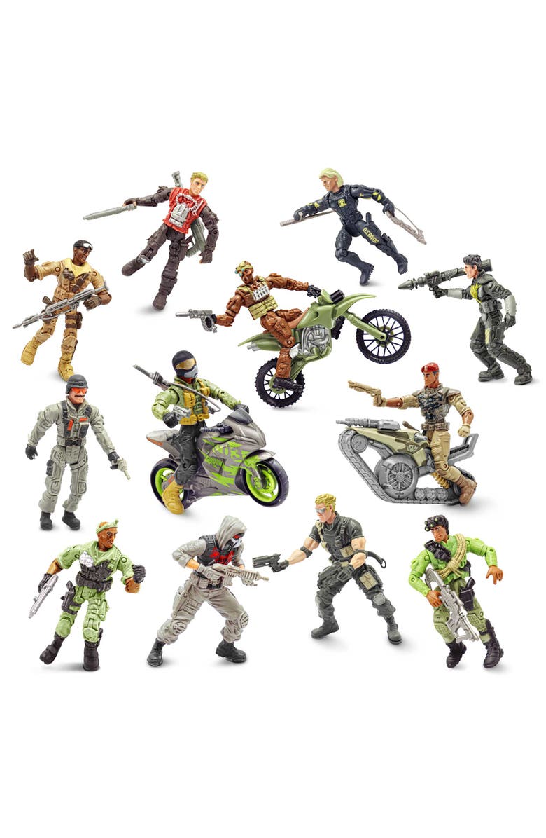 Lanard The Corps! Collector Series 12 Pack Action Figures, 3+, Alternate, color,