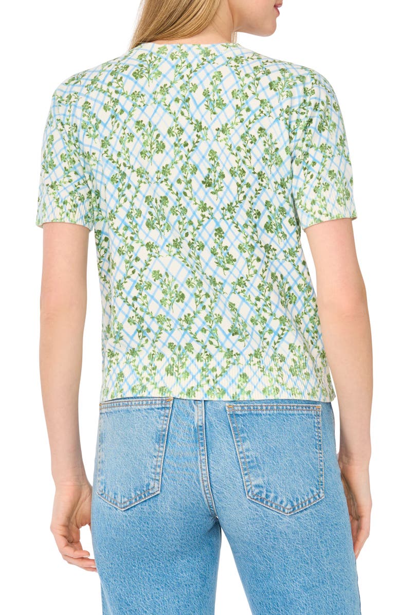 CeCe Crewneck Short Sleeve Sweater, Alternate, color,