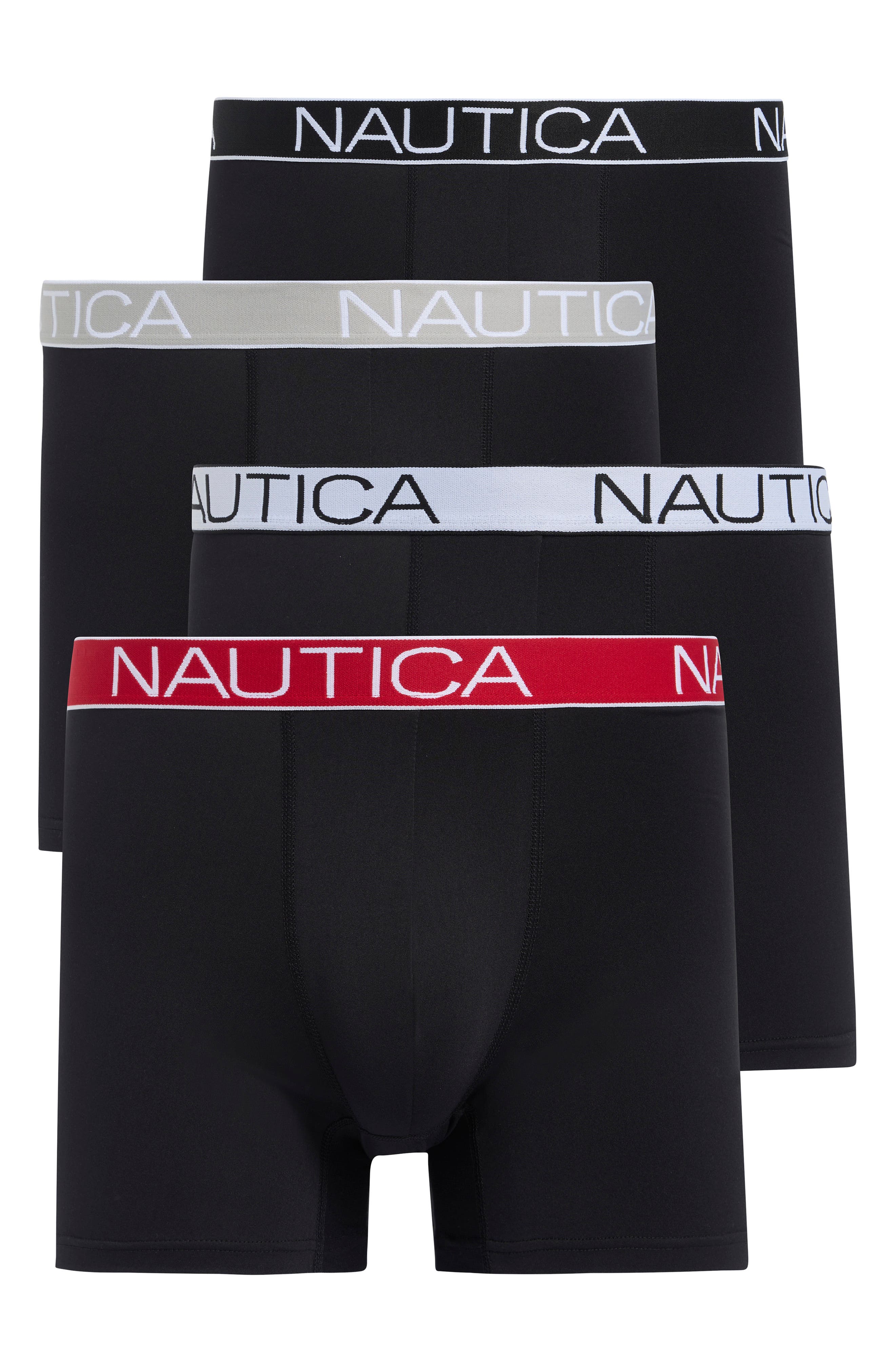 Assorted 4-Pack Brushed Boxer Briefs