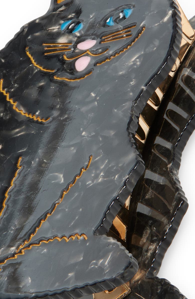 Solar Eclipse Persian Cat Claw Clip, Alternate, color,