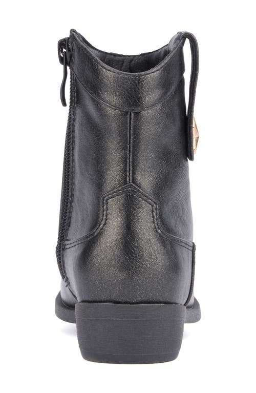 Olivia Miller Kids' Electric Energy Western Boot In Black