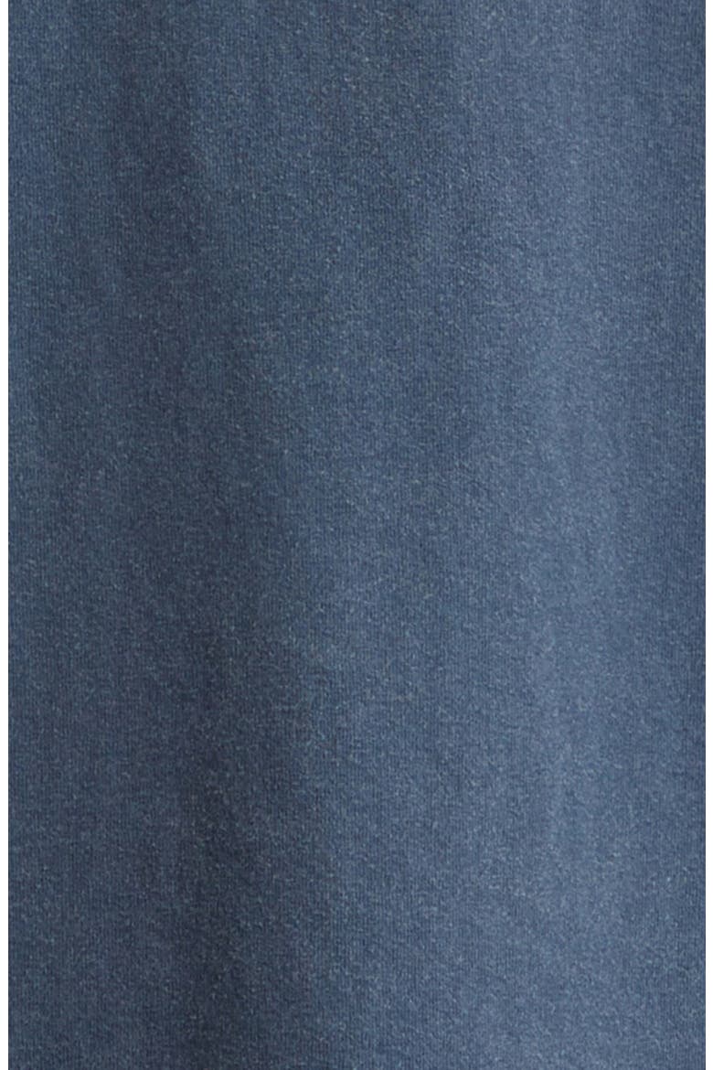 Medium Fit Luxury Cotton T-Shirt, Alternate, color, 8593 WASHED NAVY/ WHITE