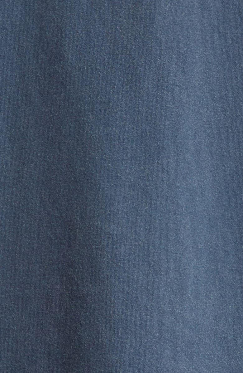 Balenciaga Medium Fit Luxury Cotton T-Shirt, Alternate, color, 8593 Washed Navy/ White