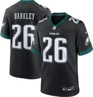 Nike Men's Nike Saquon Barkley Black Philadelphia Eagles Alternate Game Jersey