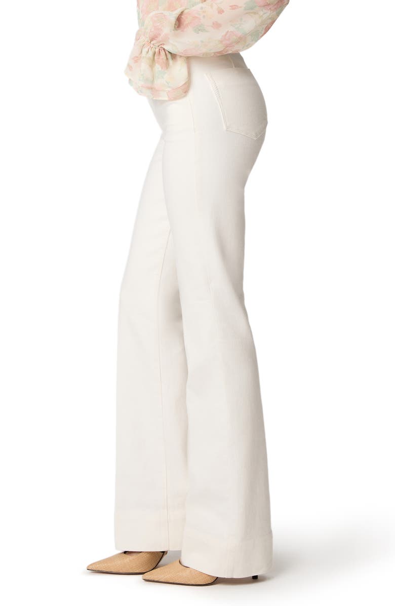 PAIGE Stevie High Waist Bootcut Jeans, Alternate, color, Tonal Ecru