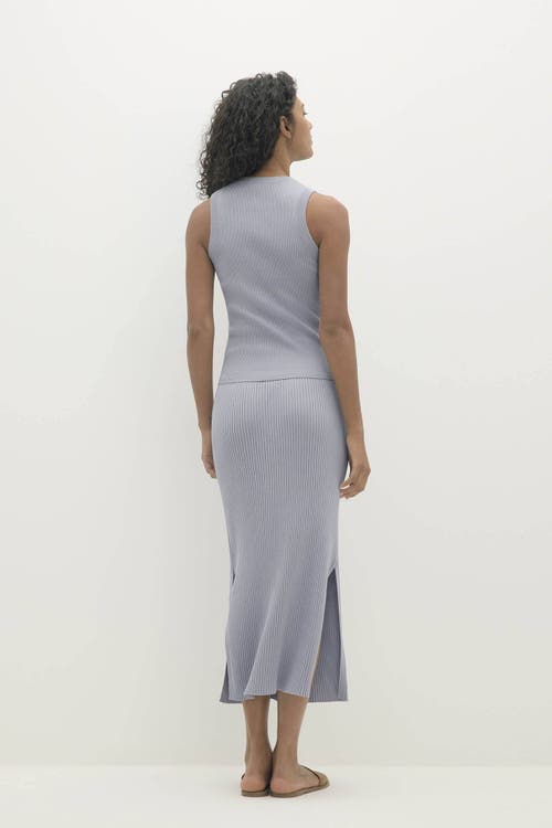 Naked Cashmere Aubrie Midi Skirt In Blue