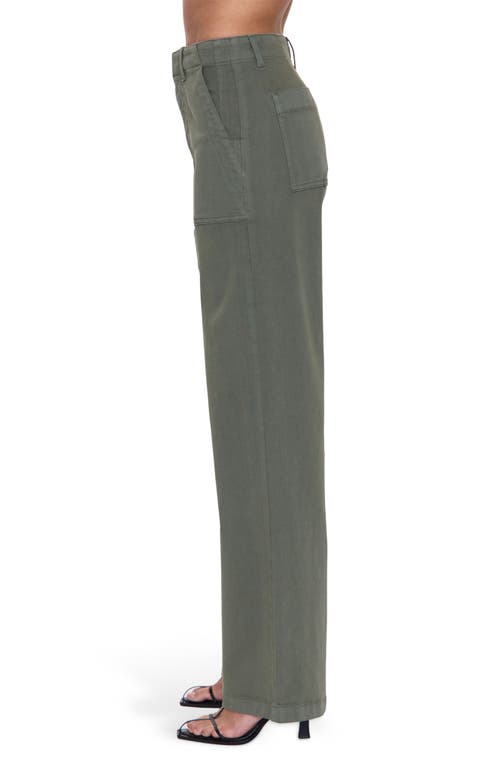 Pistola Nicole Stretch Cotton Wide Leg Pants