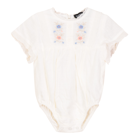 Embroidered Flowers Cape Bubble (Baby)