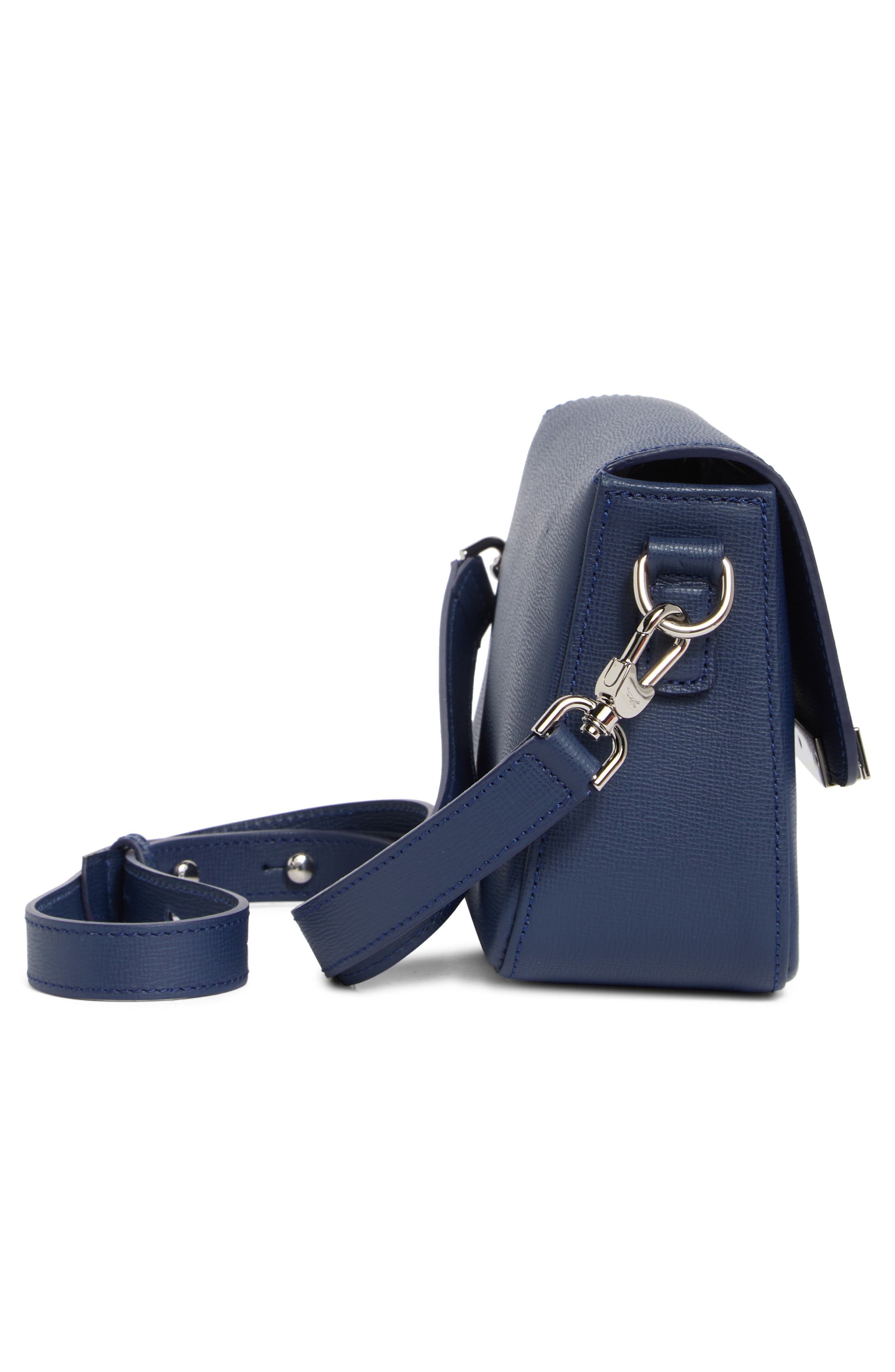 Longchamp Game On Small Crossbody Bag, Alternate, color, Navy