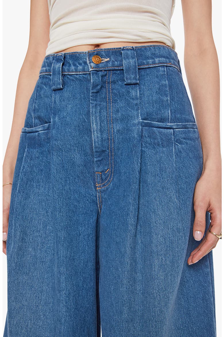 The Double Prep Sugar Cone Skimp Wide Leg Jeans, Alternate, color, BANGERS AND MASH