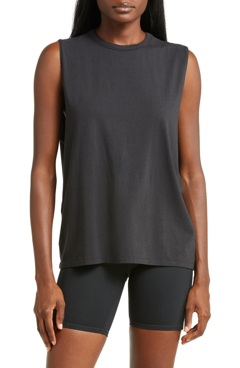 SKIMS Boyfriend Sleep Tank, Main, color, 