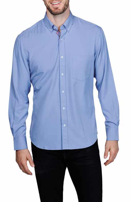 TailorByrd Mélange Performance Button Down Shirt