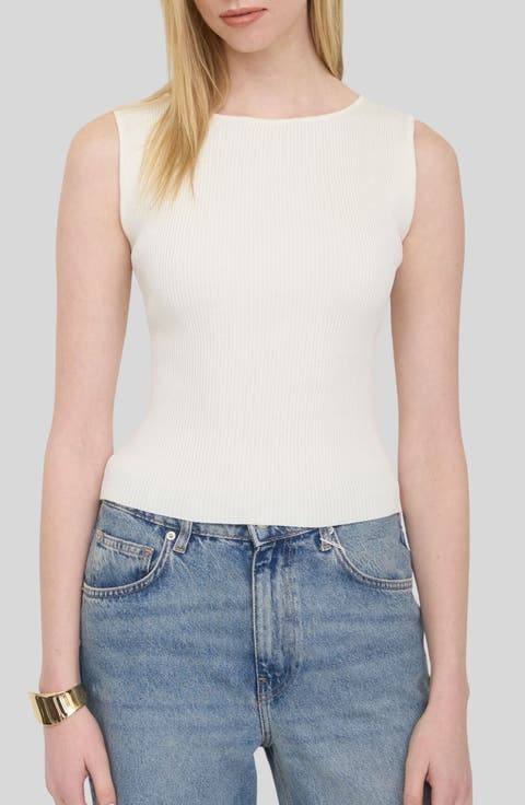 Sleeveless Knit Top