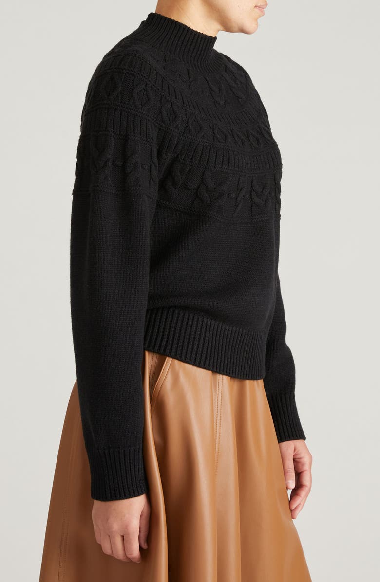 Universal Standard Safiya Mock Neck Sweater, Alternate, color, 