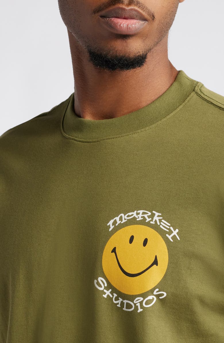 MARKET SMILEY<sup>®</sup> Arc Graphic T-Shirt, Alternate, color,