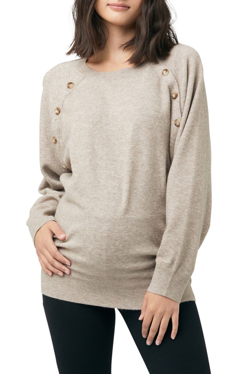 Ripe Maternity Megan Batwing Maternity/Nursing Top, Main, color, 