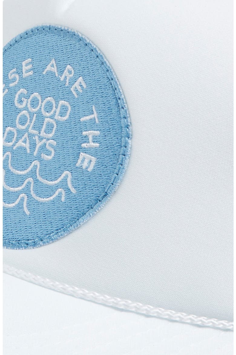 Good Days Baseball Cap, Alternate, color, WHITE
