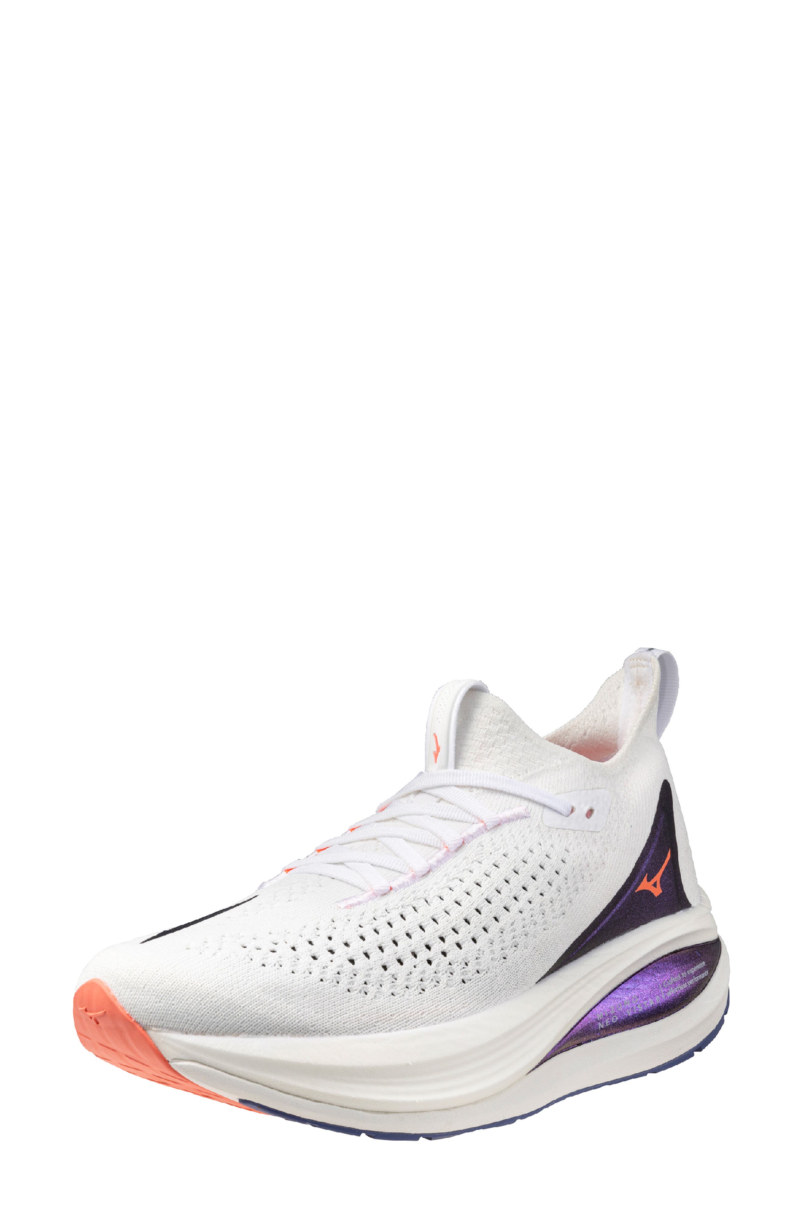 Neo Vista 2 Running Shoe, Main, color, WHITE-STRIKING CORAL