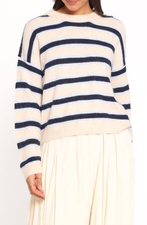 Renae Striped Crewneck Sweater