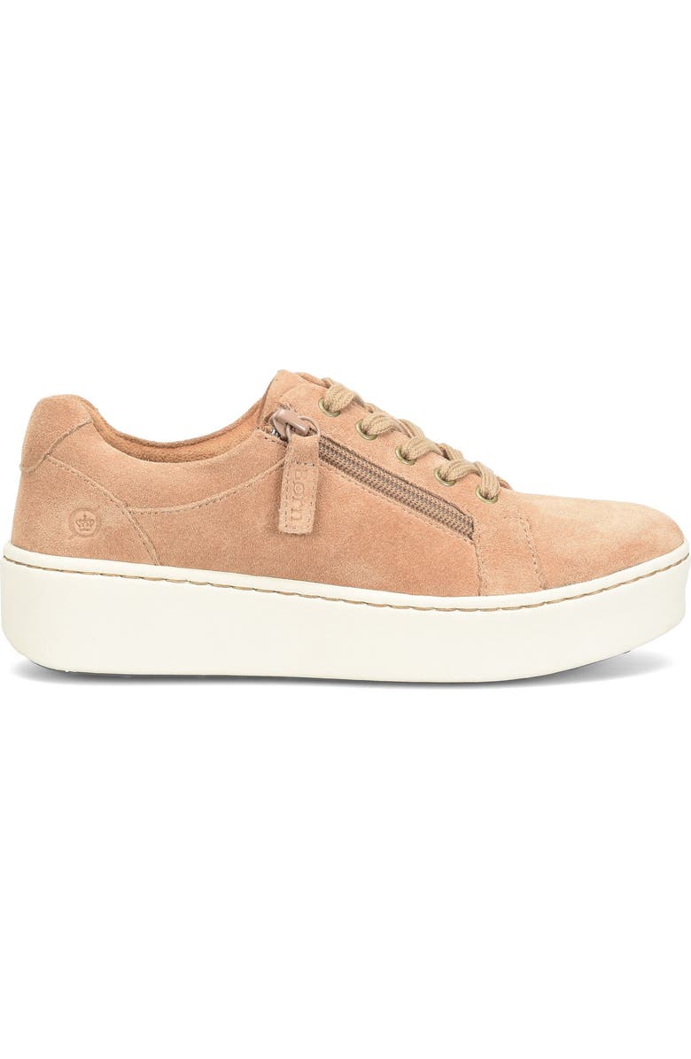 Børn Moxie Platform Sneaker, Alternate, color, Tan Leather