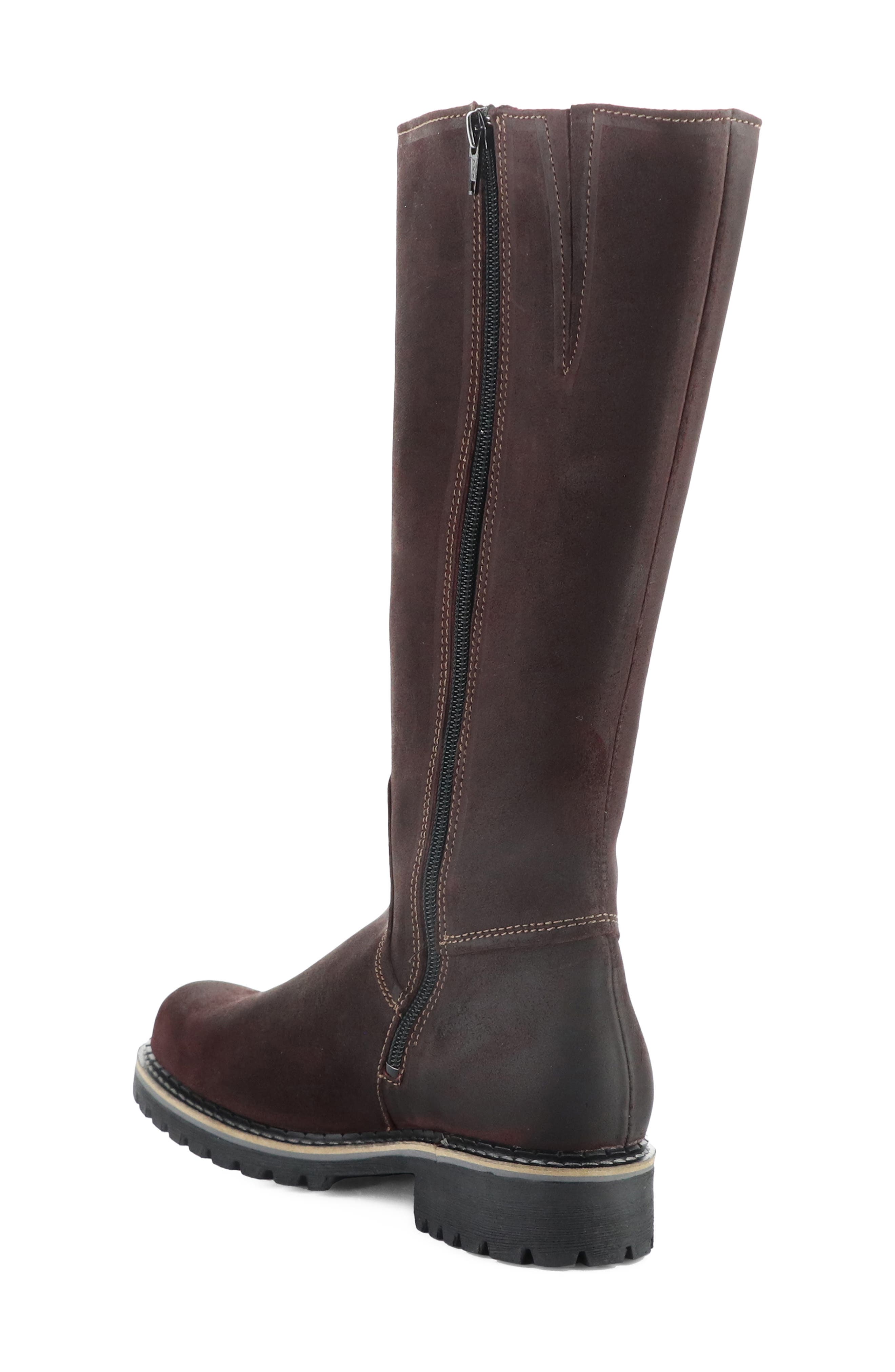 Hudson Waterproof Boot, Alternate, color, WINE PAMPA ARGENTINA