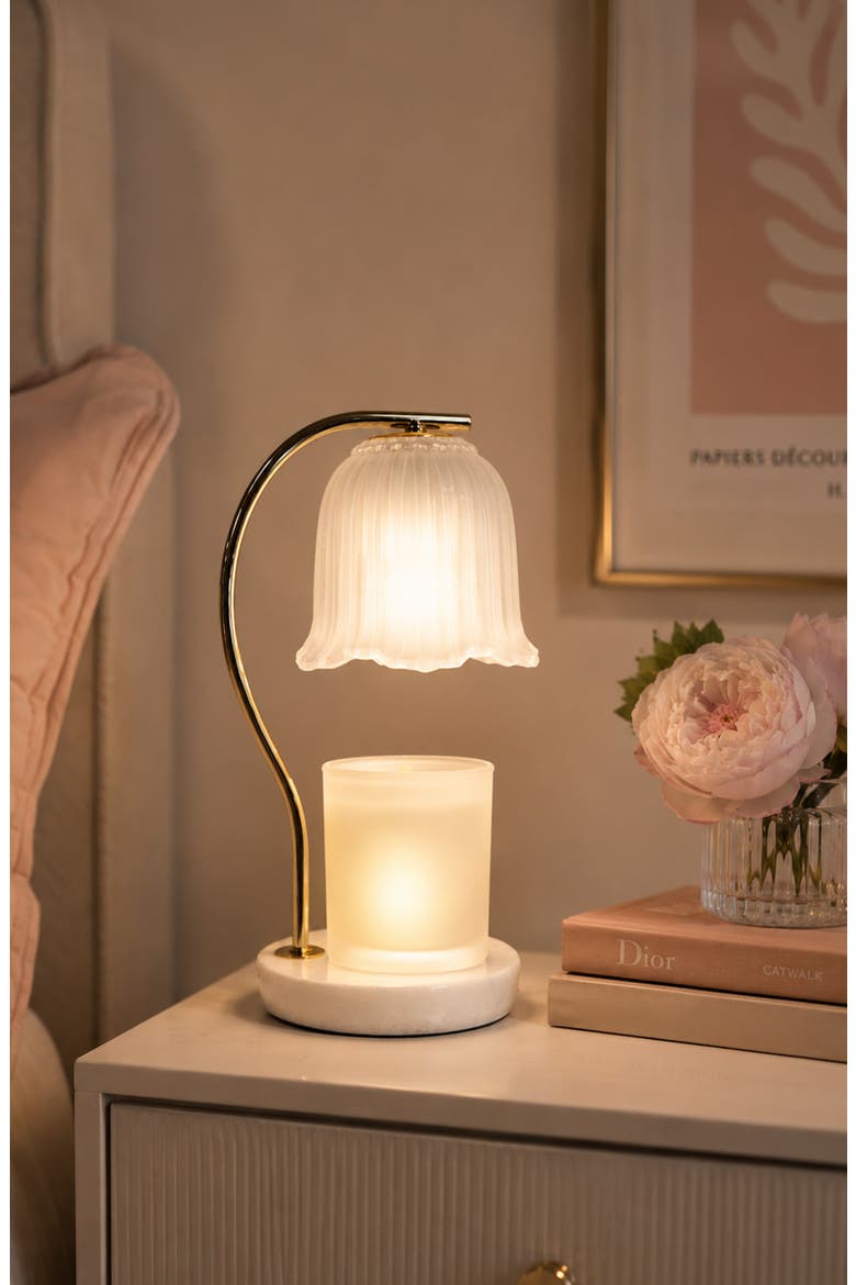 Rosabell Glow Candle Warmer, Alternate, color, FROSTED
