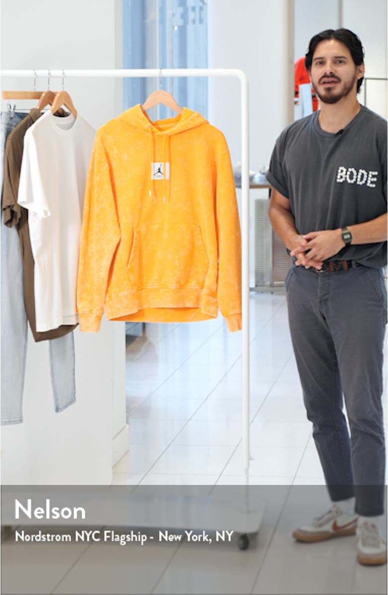 Essential Washed Fleece Hoodie, sales video thumbnail