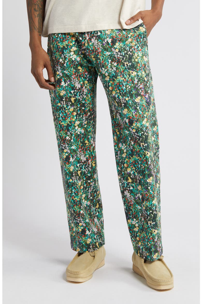 Hardwork Carpenter Pants, Main, color, FLORAL MUL