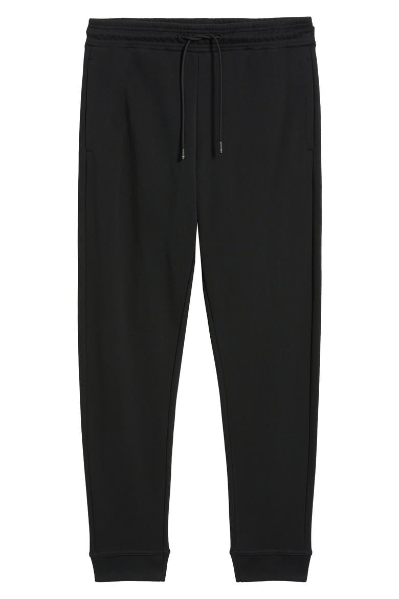 Sports Organic Cotton Joggers, Alternate, color, BLACK