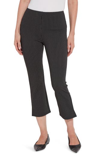 Lyssé Lysse ́ Kick Flare Grid Print Crop Leggings